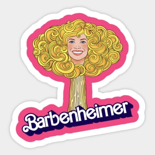 Barbenheimer Sticker